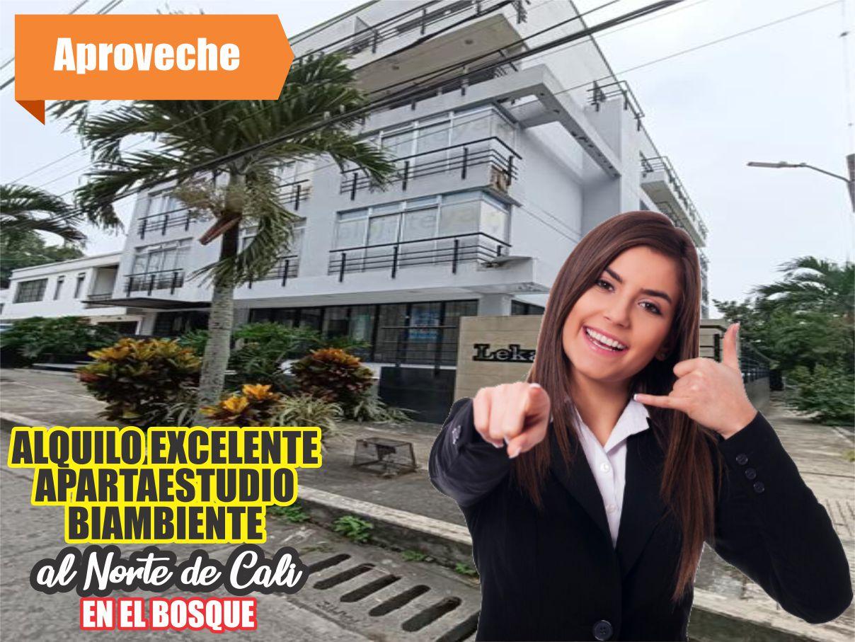 Alquiler de Apartaestudios en Cali, Norte, El Bosque en arriendo en El Bosque