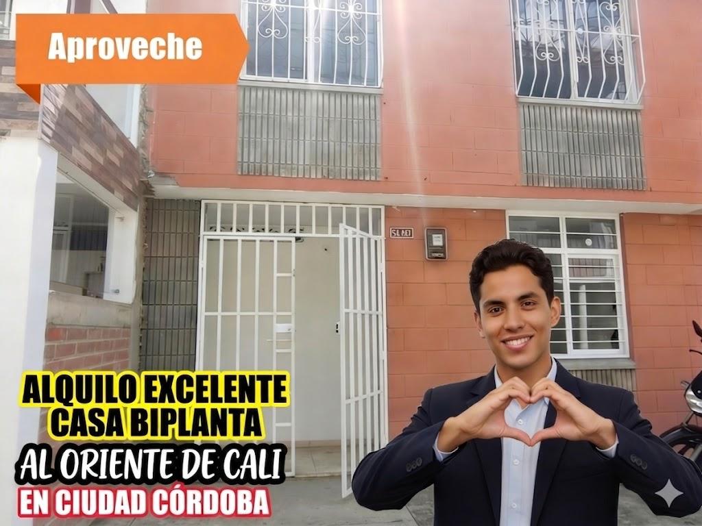 Alquiler de Casas en Cali, Oriente, Ciudad Córdoba en arriendo en Ciudad Córdoba