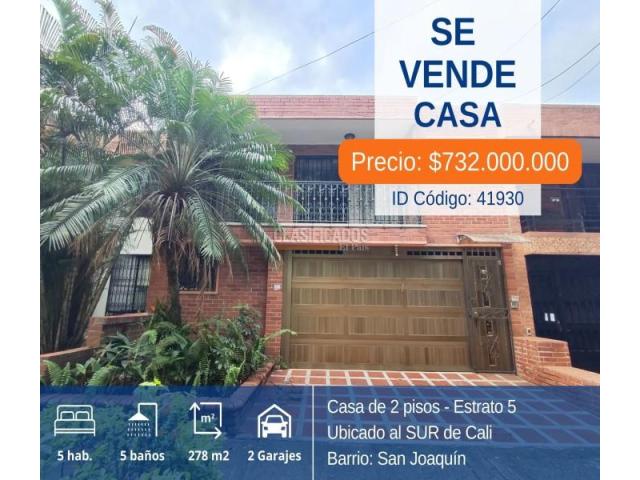 Casas, Venta en San Joaquín
