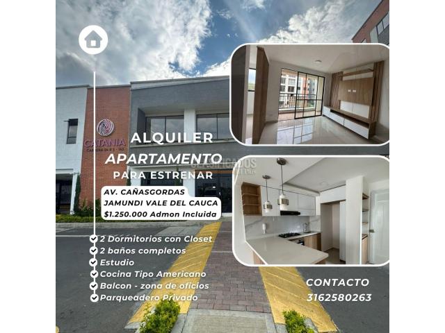 Apartamentos, Alquiler en Jamundí