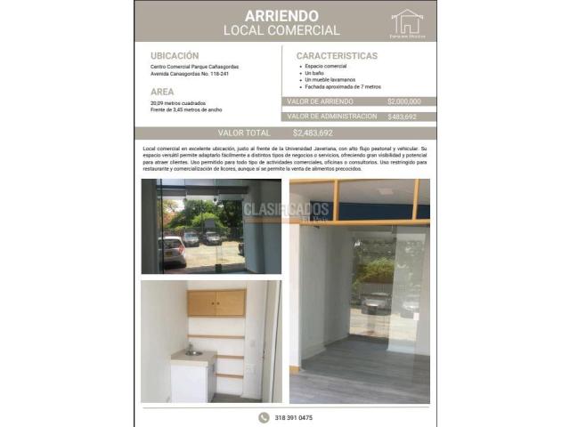 Locales y Bodegas, Alquiler en Pance