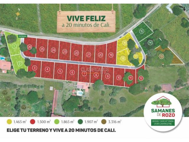 Lotes, Venta en Palmira