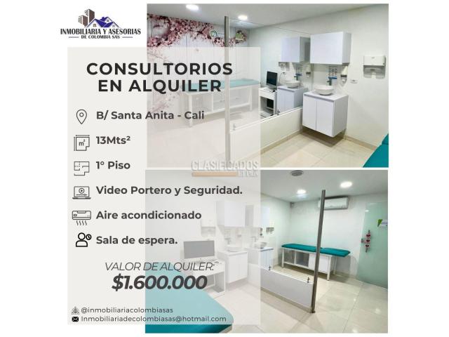 Oficinas y Consultorios, Alquiler en Santa Anita