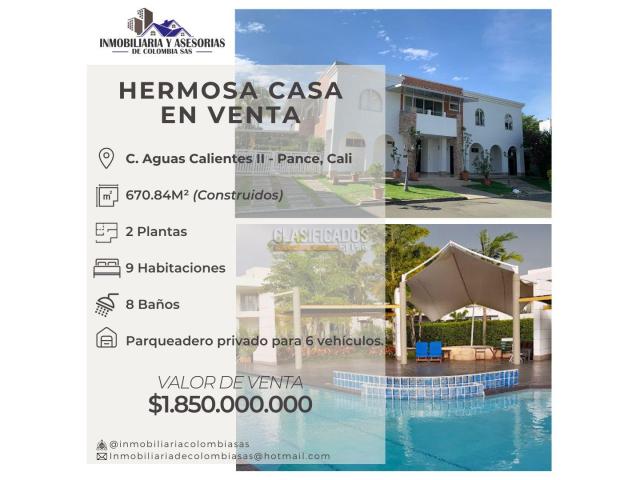 Casas, Venta en Pance