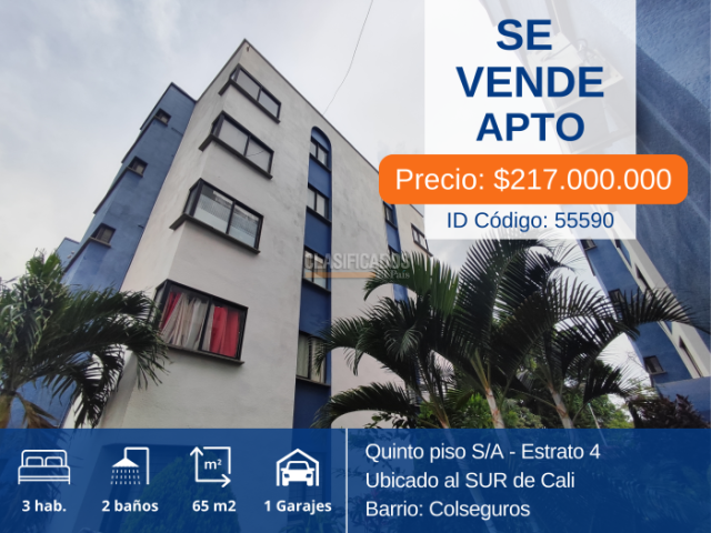 Apartamentos, Venta en Colseguros