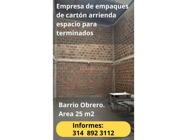 Locales y Bodegas, Alquiler en Obrero