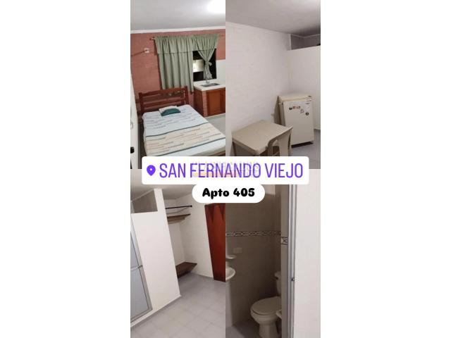 Apartaestudios, Alquiler en San Fernando Viejo