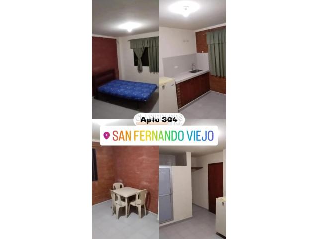 Apartaestudios, Alquiler en San Fernando Viejo