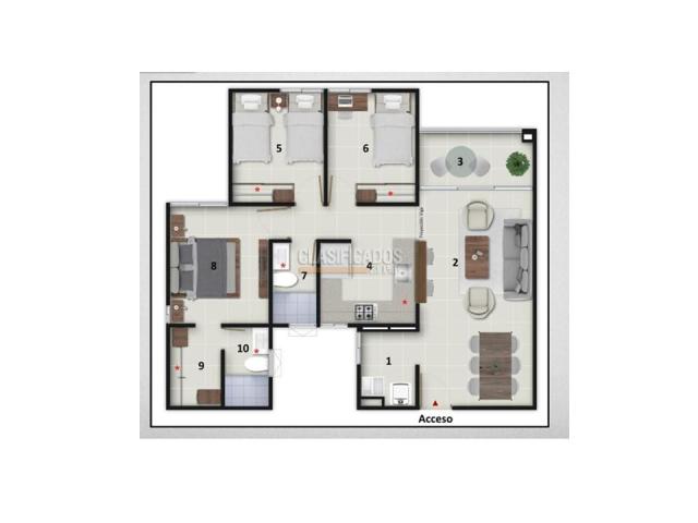 Apartamentos, Venta en Jamundí