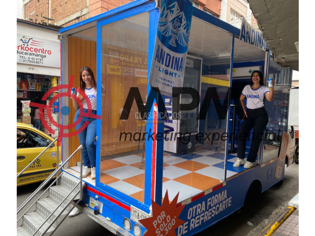 CAMION VITRINA U OFICINA MOVIL