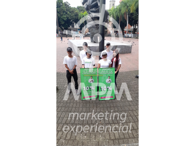 PERSONAL LOGISTICO Y ENTREGA DE VOLANTES