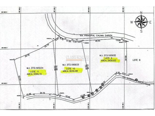 Lotes, Venta en Calima (Darién)