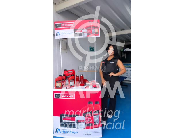 Promotoras para puntos de venta y activaciones