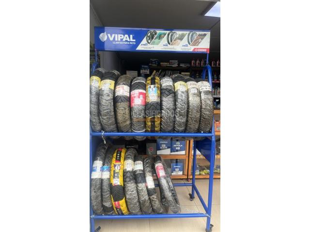 Montaje para almacen de motos
