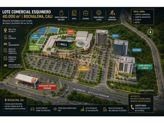 Lotes, Venta en Ciudad Bochalema