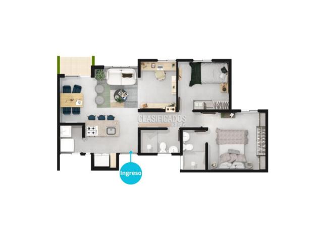 Apartamentos, Alquiler en Pereira