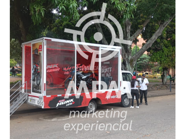 CAMION VITRINA U OFICINA MOVIL A NIVEL NACIONAL
