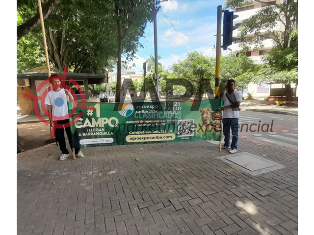PASACALLES EN COLOMBIA - PUBLICIDAD EXTERIOR