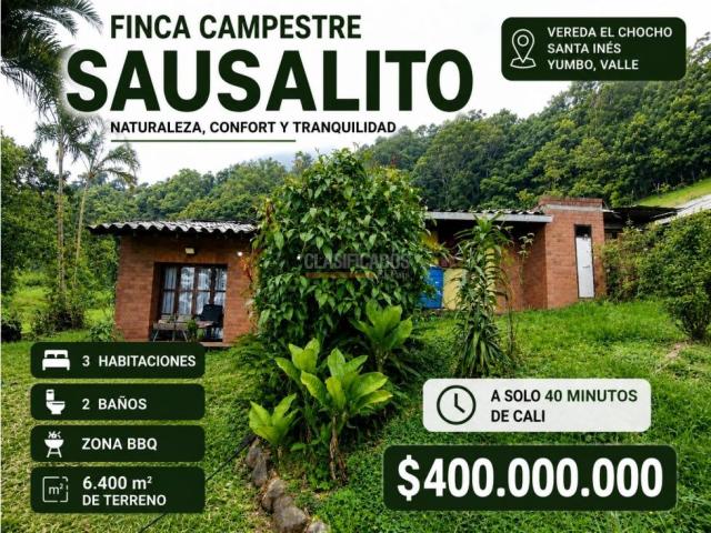 Fincas y Casas Campestres, Venta en Yumbo