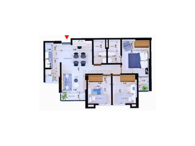 Apartamentos, Alquiler en Pereira