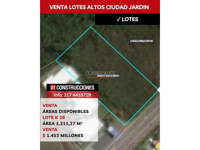 Lotes, Venta en Altos de Pance
