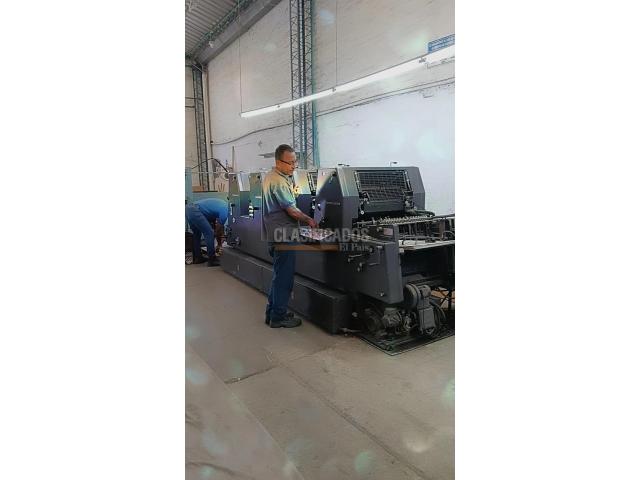 HEIDELBERG GTO 4 colores 1/4 de pliego VENTA