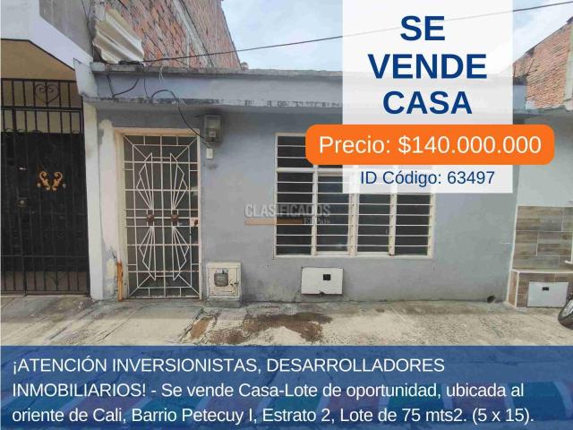 Casas, Venta en Petecuy
