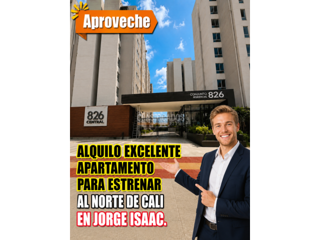 Apartamentos, Alquiler en Jorge Isaacs