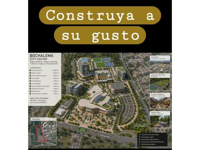 Lotes, Venta en Ciudad Bochalema