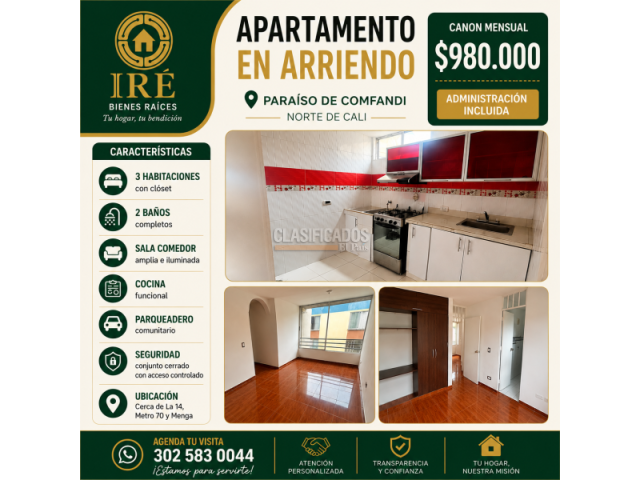 Apartamentos, Alquiler en Metropolitano del Norte