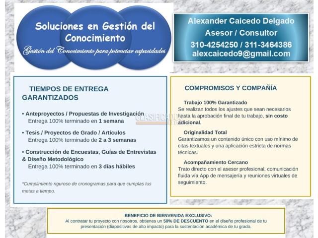 Anteproyecto y/o trabajo de grado sin Estrés