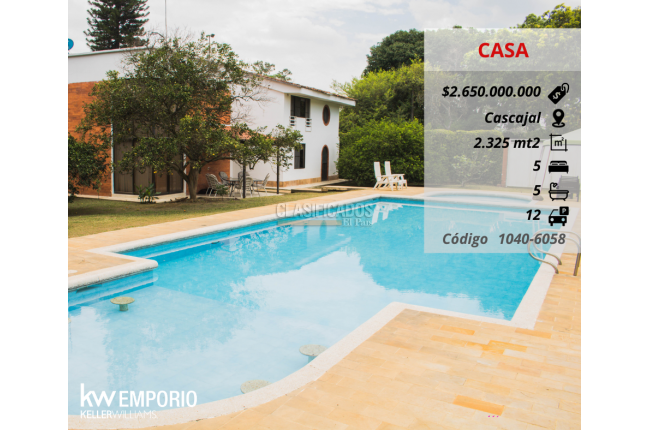 Fincas y Casas Campestres, Venta, 3 de Julio - $2.650.000.000