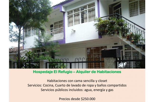 Habitaciones, Alquiler, El Refugio - $400.000