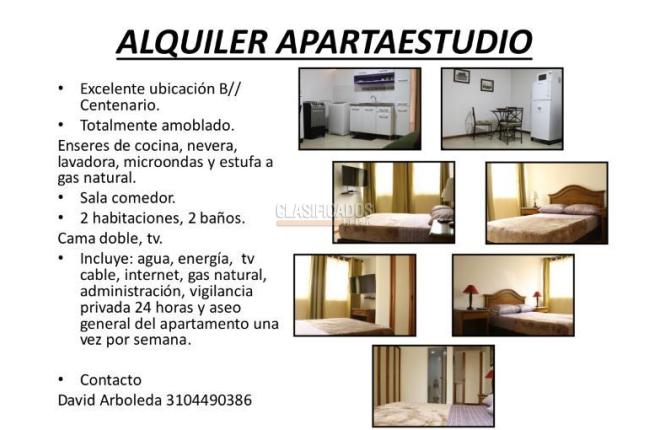 Apartaestudios, Alquiler en Centenario