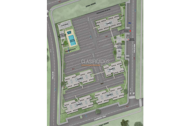 Apartamentos, Venta, Hacienda Kachipay - $200.000.000