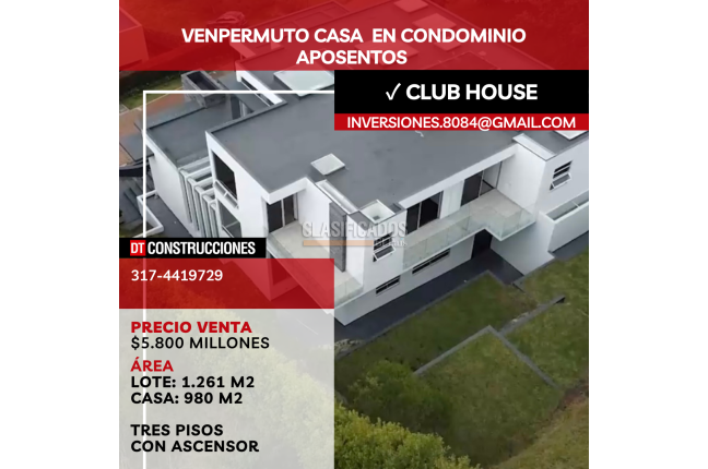 Casas, Venta, Sopo - $5.500.000.000