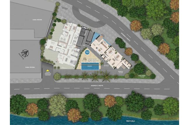 Apartamentos, Venta, Santa Rita - $1.600.000.000