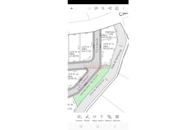 Lotes, Venta en Ciudad Jardín