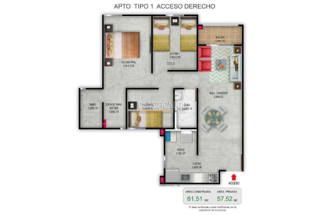 Apartamentos, Venta, Jamundí - $180.000.000