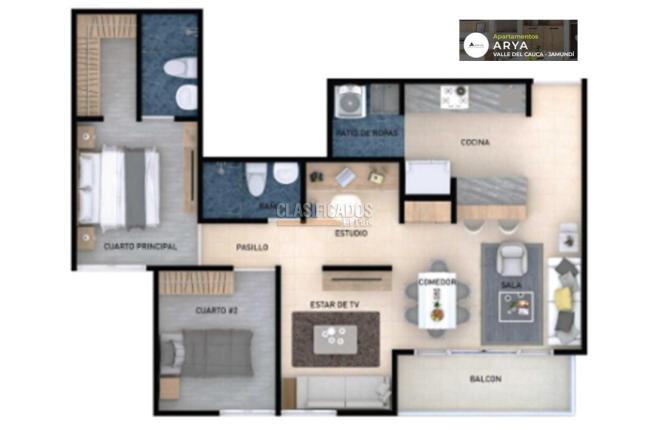 Apartamentos, Venta en Jamundí