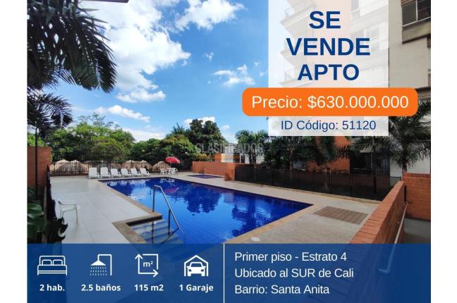 Apartamentos, Venta, Santa Anita - $630.000.000
