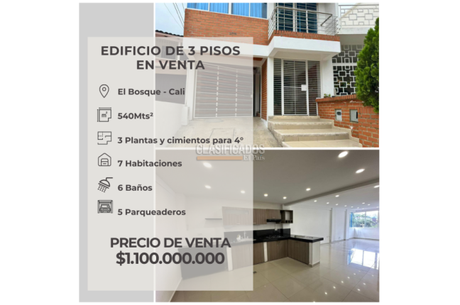 Edificios, Venta en El Bosque