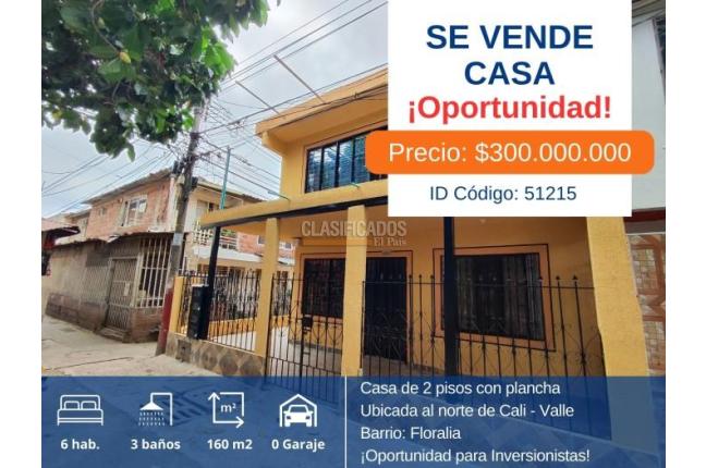 Casas, Venta, Floralia - $300.000.000