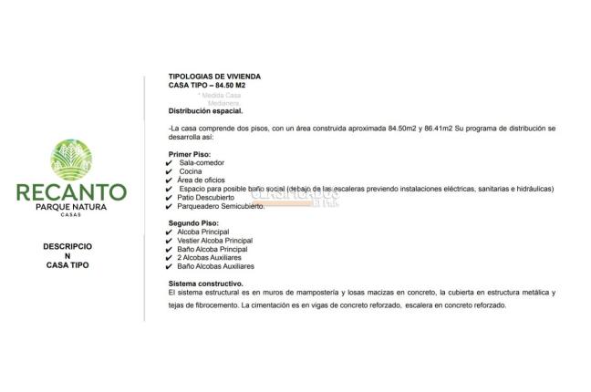 Casas, Venta, Jamundí - $310.000.000