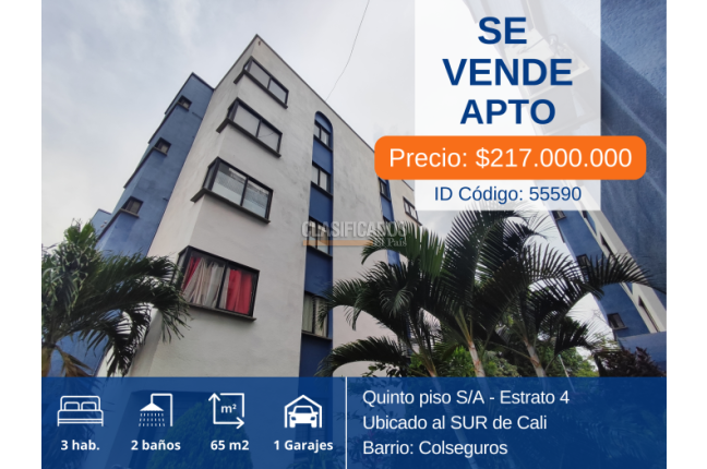 Apartamentos, Venta en Colseguros