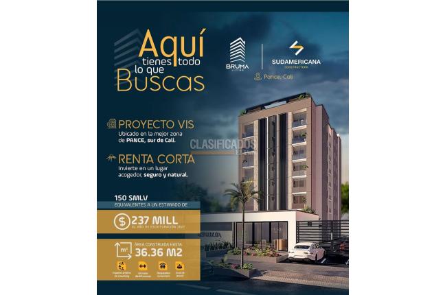 Apartaestudios, Venta, Pance - $262.000.000