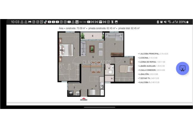 Apartamentos, Venta, Yumbo - $230.000.000