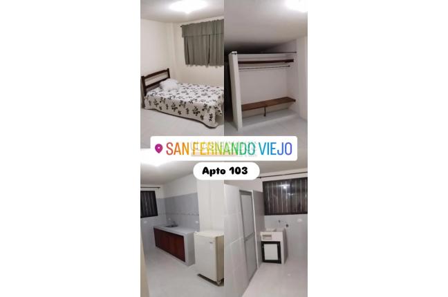 Apartaestudios, Alquiler, San Fernando Viejo