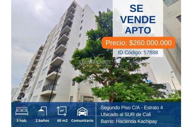 Apartamentos, Venta, Hacienda Kachipay - $260.000.000