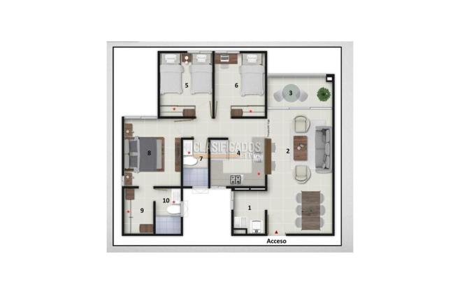 Apartamentos, Venta en Jamundí